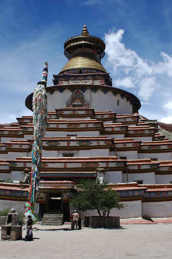 62 - Tibet - Gyantse, stupa de Khumbhum